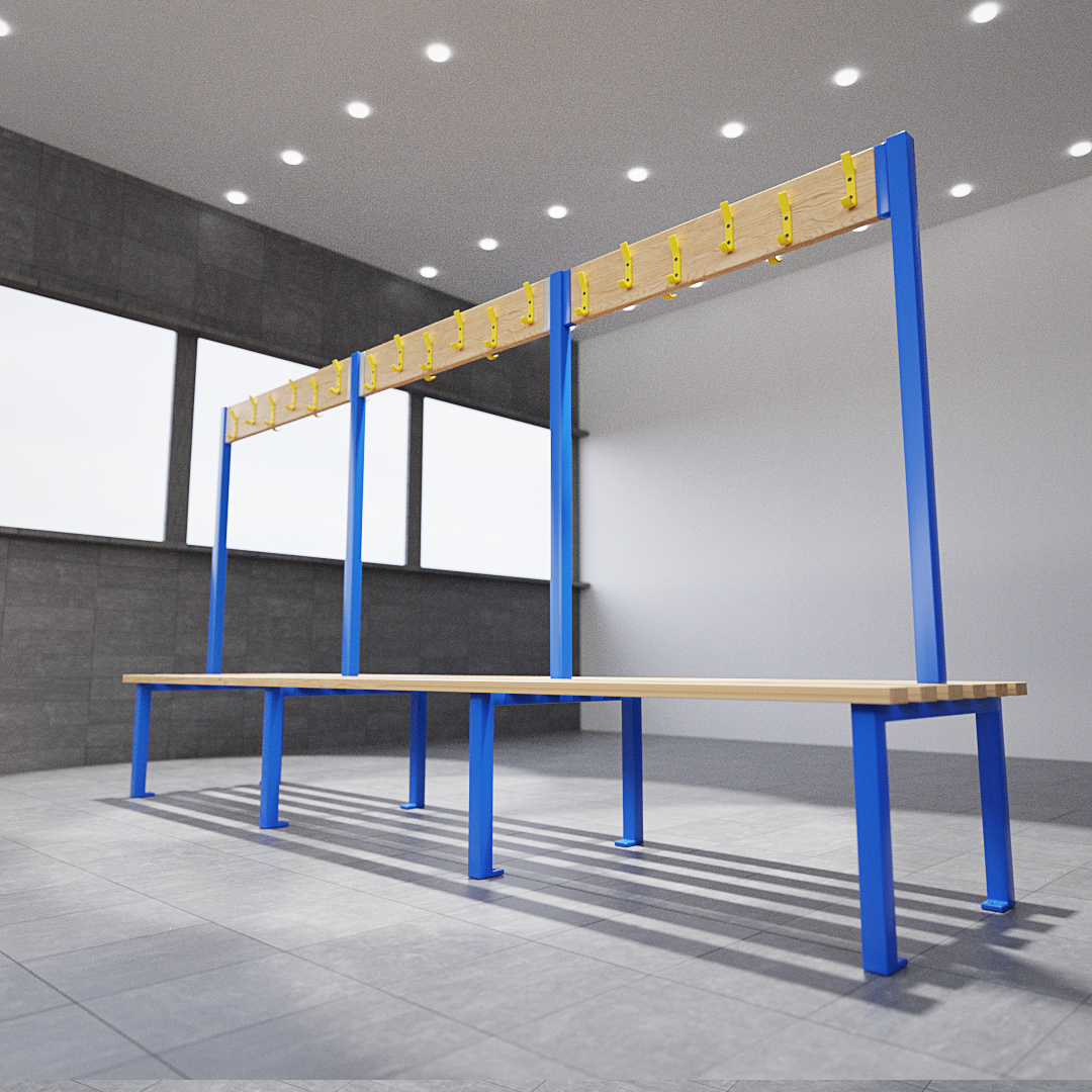 Double Sided Island Bench Seat - Simply Lockers