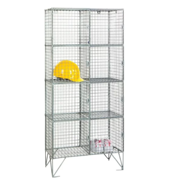 Wire Mesh Compartment Lockers - No Door